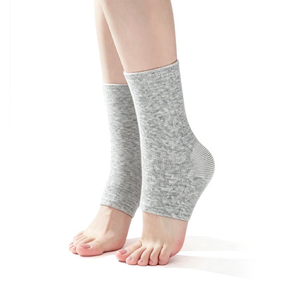 Bamboo chal fiber ankle guard, badminton fitness cold-proof knitted warm ankle guard